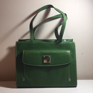 Dooney & Bourke Green Leather Handbag